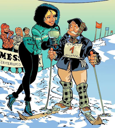 Les Escorte Girls Font Du Ski