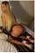 Une superbe blonde érotique propose massage erotic