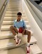 Jeune homme black physique athlétique nouveau 
