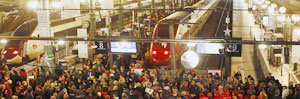 La Gare du Nord endroit propice aux rencontres avec une escort paris 10